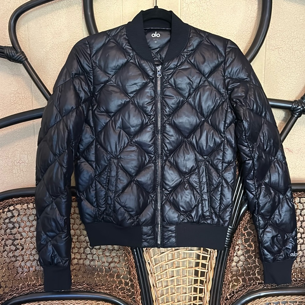 Alo bomber puffer jacket